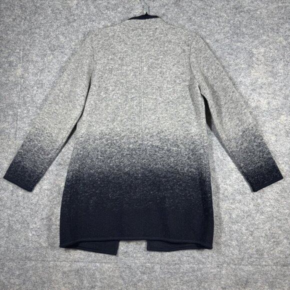 500 Denim Maison Cinqcent Womens Speckled Ombre Wool Cardigan Size 6 - Picture 11 of 15